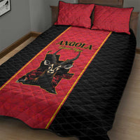 Angola Football Quilt Bed Set Come On Palancas Negras - Wonder Print Shop