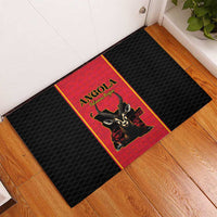 Angola Football Rubber Doormat Come On Palancas Negras - Wonder Print Shop