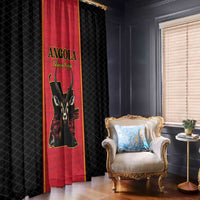 Angola Football Window Curtain Come On Palancas Negras - Wonder Print Shop