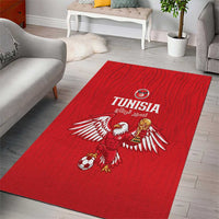 Tunisia Football Area Rug Eagles of Carthage Rise - Wonder Print Shop