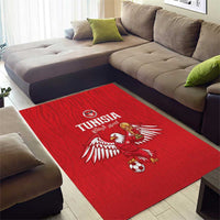 Tunisia Football Area Rug Eagles of Carthage Rise - Wonder Print Shop