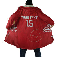 Custom Tunisia Football Cloak Eagles of Carthage Rise - Wonder Print Shop