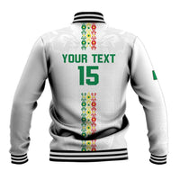 Custom Senegal Football Baseball Jacket Go Champions Lions de la Teranga - Wonder Print Shop