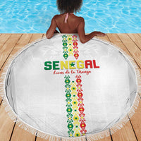 Senegal Football Beach Blanket Go Champions Lions de la Teranga - Wonder Print Shop