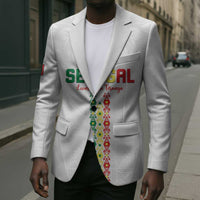 Custom Senegal Football Blazer Go Champions Lions de la Teranga - Wonder Print Shop