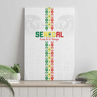 Senegal Football Canvas Wall Art Go Champions Lions de la Teranga - Wonder Print Shop