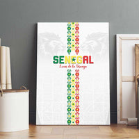 Senegal Football Canvas Wall Art Go Champions Lions de la Teranga - Wonder Print Shop