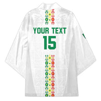 Custom Senegal Football Kimono Go Champions Lions de la Teranga - Wonder Print Shop