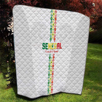 Senegal Football Quilt Go Champions Lions de la Teranga - Wonder Print Shop