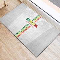 Senegal Football Rubber Doormat Go Champions Lions de la Teranga - Wonder Print Shop