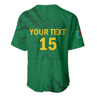 Custom Cameroon Football Baseball Jersey Go Les Lions Indomptables Go LT15