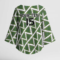 Custom Nigeria Football Kimono Sleeve Blouse Come On Super Eagles - Wonder Print Shop
