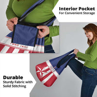 Custom Liberia Football Grocery Bag Go Lone Stars