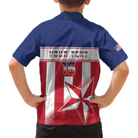 Custom Liberia Football Kid Hawaiian Shirt Go Lone Stars