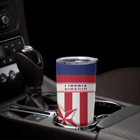 Custom Liberia Football Tumbler Cup Go Lone Stars