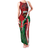 Personalised Athletics Kenya Family Matching Tank Maxi Dress and Hawaiian Shirt We Are Champions
