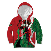 Personalised Athletics Kenya Kid Hoodie We Are Champions
