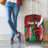 Personalised Athletics Kenya Luggage Cover We Are Champions