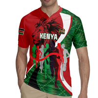 Personalised Athletics Kenya Rugby Jersey We Are Champions