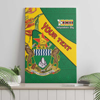Personalised Zimbabwe Canvas Wall Art 1980 Independence Day