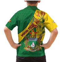 Personalised Zimbabwe Family Matching Mermaid Dress and Hawaiian Shirt 1980 Independence Day