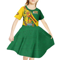 Personalised Zimbabwe Kid Short Sleeve Dress 1980 Independence Day