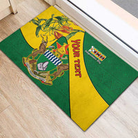 Personalised Zimbabwe Rubber Doormat 1980 Independence Day