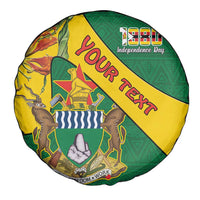 Personalised Zimbabwe Spare Tire Cover 1980 Independence Day
