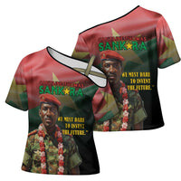 Capitaine Thomas Sankara Cross Shoulder Shirt We Must Dare To Invent The Future