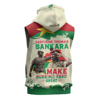 Thomas Sankara Sleeveless Hoodie Make Burkina Faso Great