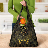 Ancient Egyptian Grocery Bag Horus Falcon God
