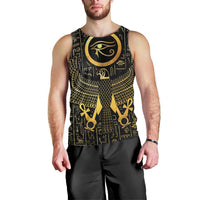 Ancient Egyptian Men Tank Top Horus Falcon God
