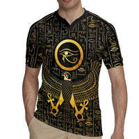 Ancient Egyptian Rugby Jersey Horus Falcon God
