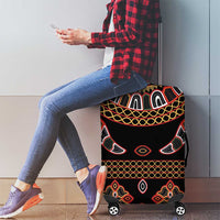 Toghu Luggage Cover Cameroon Traditional Pattern