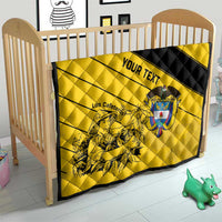 Custom Colombia Football Quilt Go Los Cafeteros