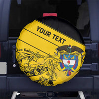 Custom Colombia Football Spare Tire Cover Go Los Cafeteros