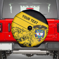 Custom Colombia Football Spare Tire Cover Go Los Cafeteros