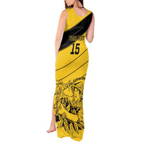 Custom Colombia Football Tank Maxi Dress Go Los Cafeteros