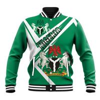 Nigeria Coat Of Arms Baseball Jacket Sporty Style
