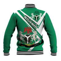 Nigeria Coat Of Arms Baseball Jacket Sporty Style