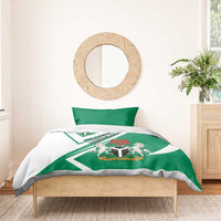 Nigeria Coat Of Arms Bedding Set Sporty Style