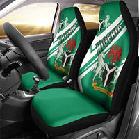 Nigeria Coat Of Arms Car Seat Cover Sporty Style