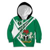 Nigeria Coat Of Arms Kid Hoodie Sporty Style