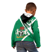 Nigeria Coat Of Arms Kid Hoodie Sporty Style