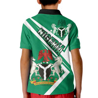 Nigeria Coat Of Arms Kid Polo Shirt Sporty Style