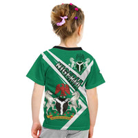 Nigeria Coat Of Arms Kid T Shirt Sporty Style