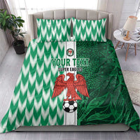 Custom Nigeria Football Bedding Set Come On Super Eagles