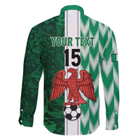 Custom Nigeria Football Family Matching Puletasi and Hawaiian Shirt Come On Super Eagles