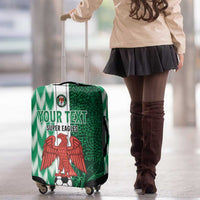 Custom Nigeria Football Luggage Cover Come On Super Eagles