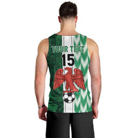 Custom Nigeria Football Men Tank Top Come On Super Eagles